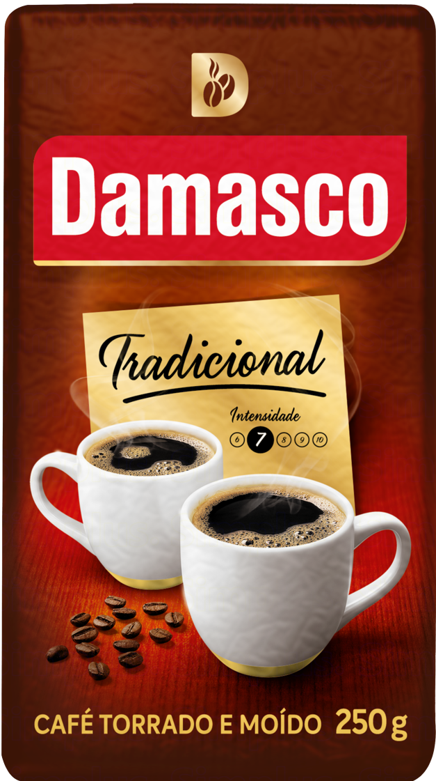 CAFE DAMASCO 250G TRAD VACUO
