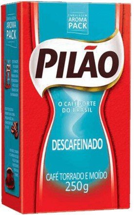 CAFE PILAO 250G DESCAFEINADO