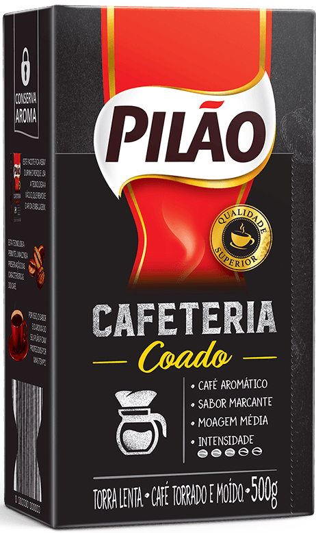 CAFE PILAO CAFETERIA 500G COADO