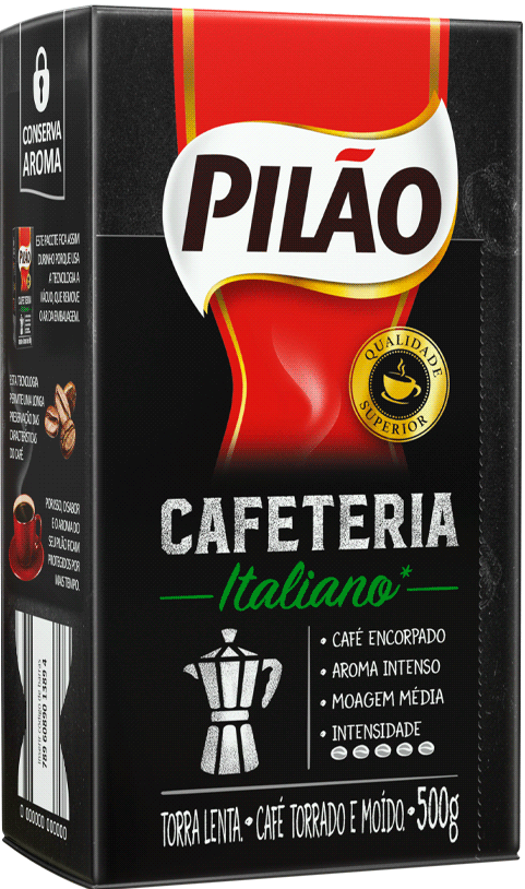 CAFE PILAO CAFETERIA 500G ITALIANO