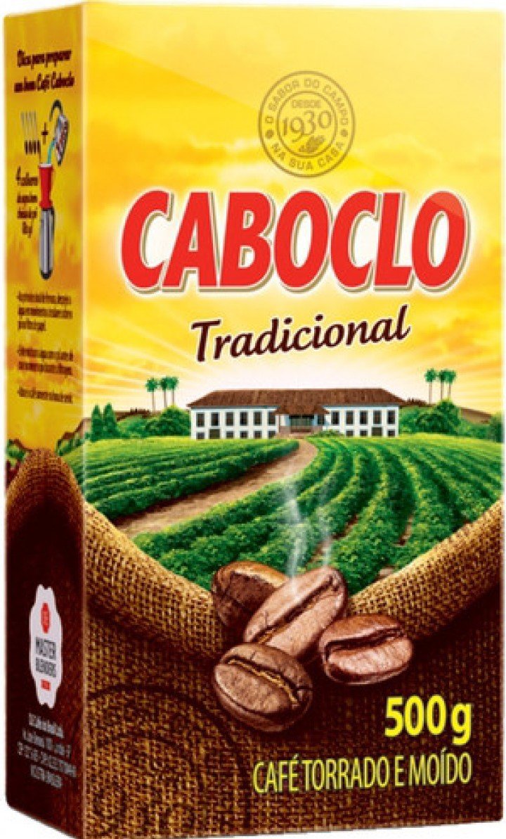 CAFE CABOCLO 500G TRAD VACUO