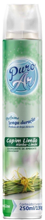 NEUTRALIZADOR PURO AR 250ML - CAPIM LIMAO 