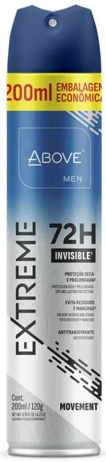 DEO ANT.ABOVE EXTREME MOVEMENT 72H 200ML