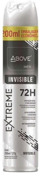 DEO ANT.ABOVE EXTREME INVISIBLE 72H 200ML