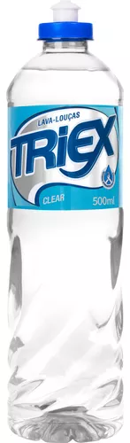 DETERG LAVA LOUCAS TRIEX 500ML CLEAR