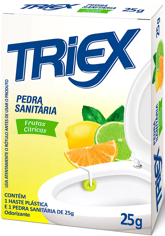 PEDRA SANIT TRIEX 25G FRUTAS CITRICAS