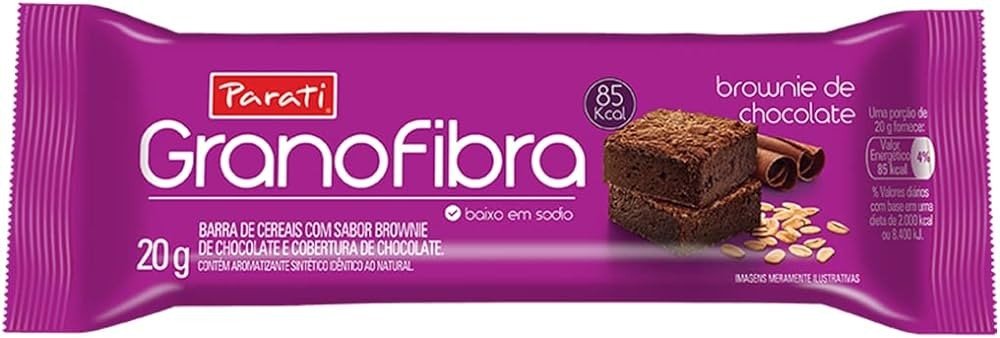 BARRA CER. GRANOFIBRA 20G BROWNIE