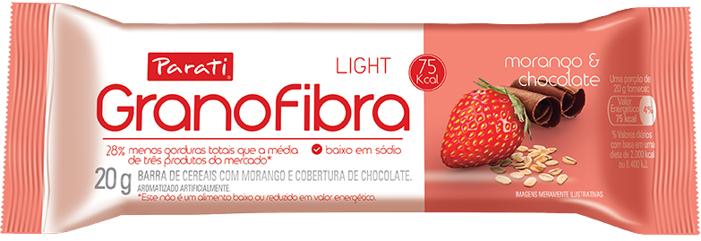 BARRA CER. GRANOFIBRA LIGHT 20G MOR/CHOC