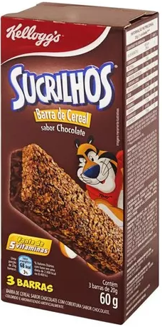 BARRA CER. SUCRILHOS 20G CHOC CX 3 UN