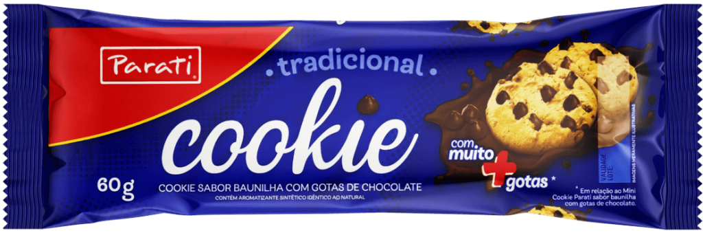 BISC COOKIE PARATI 60G BAU/CHOC