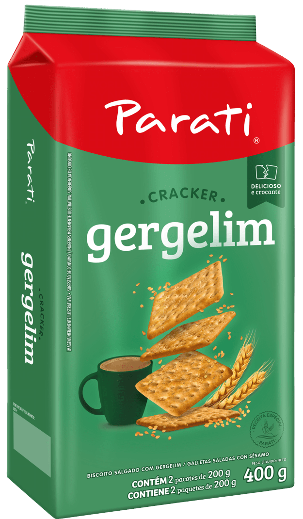 BISC PARATI 400G CREAM CRACKER GERGELIM