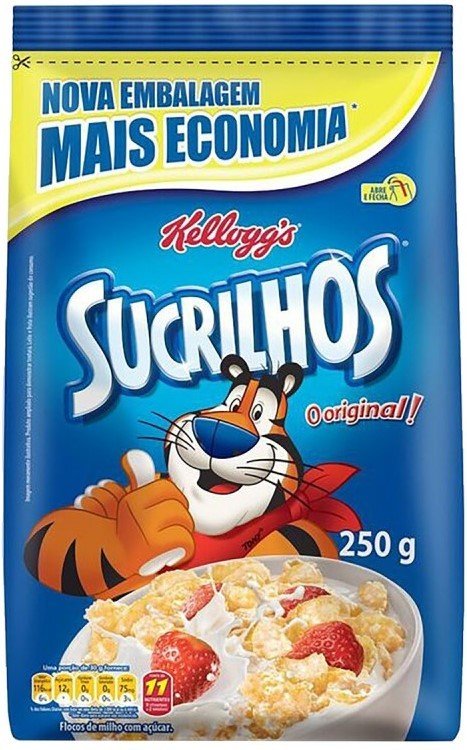 CEREAL SUCRILHOS 250G ORIGINAL BAG