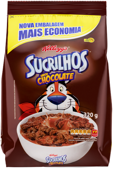 CEREAL SUCRILHOS 320G CHOC BAG