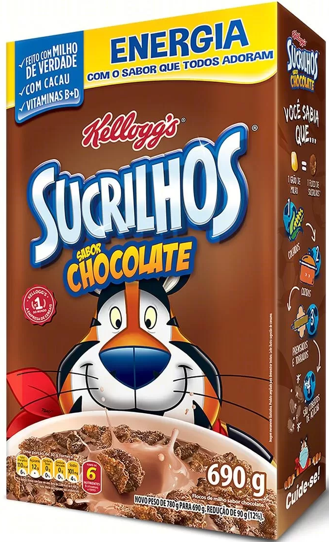 CEREAL SUCRILHOS CHOC 690G CX