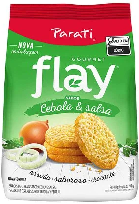 FLAY GOURMET 40G CEBOLA/SALSA