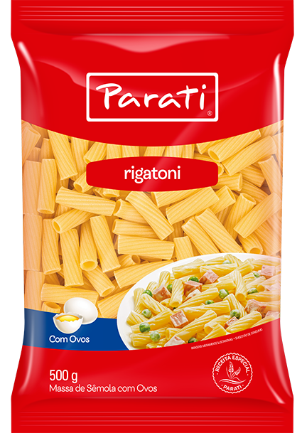 MAC C/OVOS PARATI 500G RIGATONI