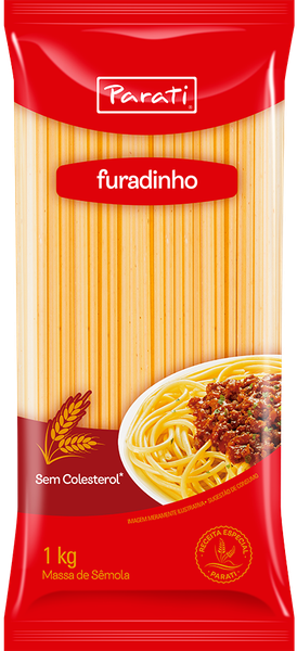 MAC SEMOLA PARATI FURADINHO 750G