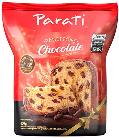 PANETTONE PARATI 400G CHOCOLATE