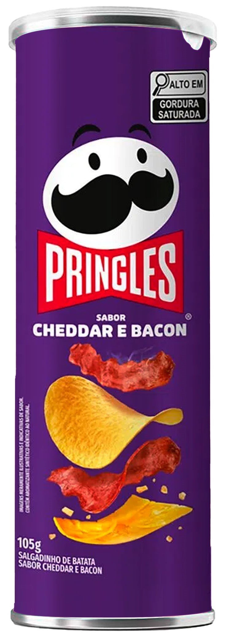 PRINGLES 105G CHEDDAR E BACON