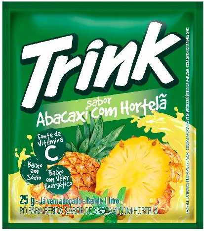 REFRESCO TRINK 15G ABACAXI COM HORTELA