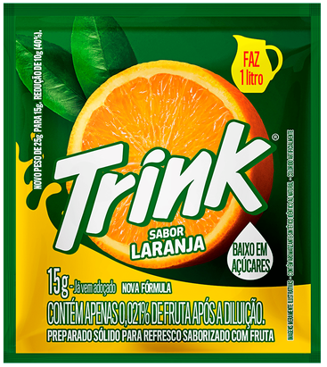 REFRESCO TRINK 15G LARANJA