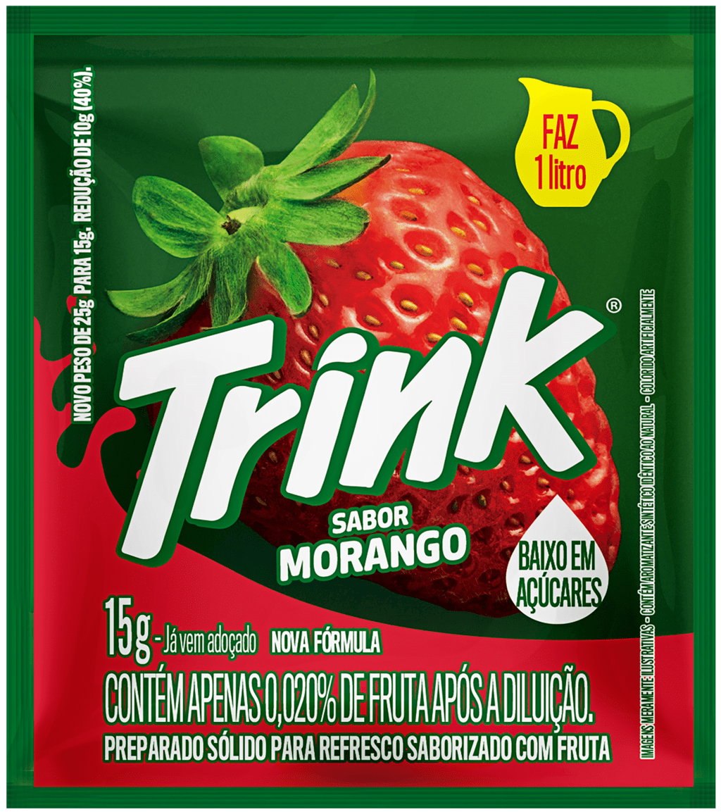 REFRESCO TRINK 15G MORANGO