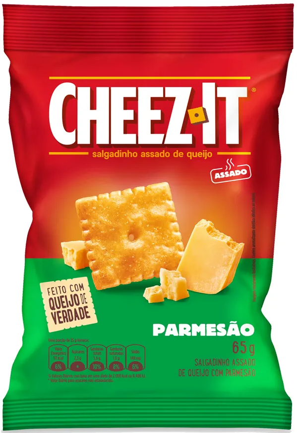 SNACK CHEEZ IT 65G PARMESÃO 