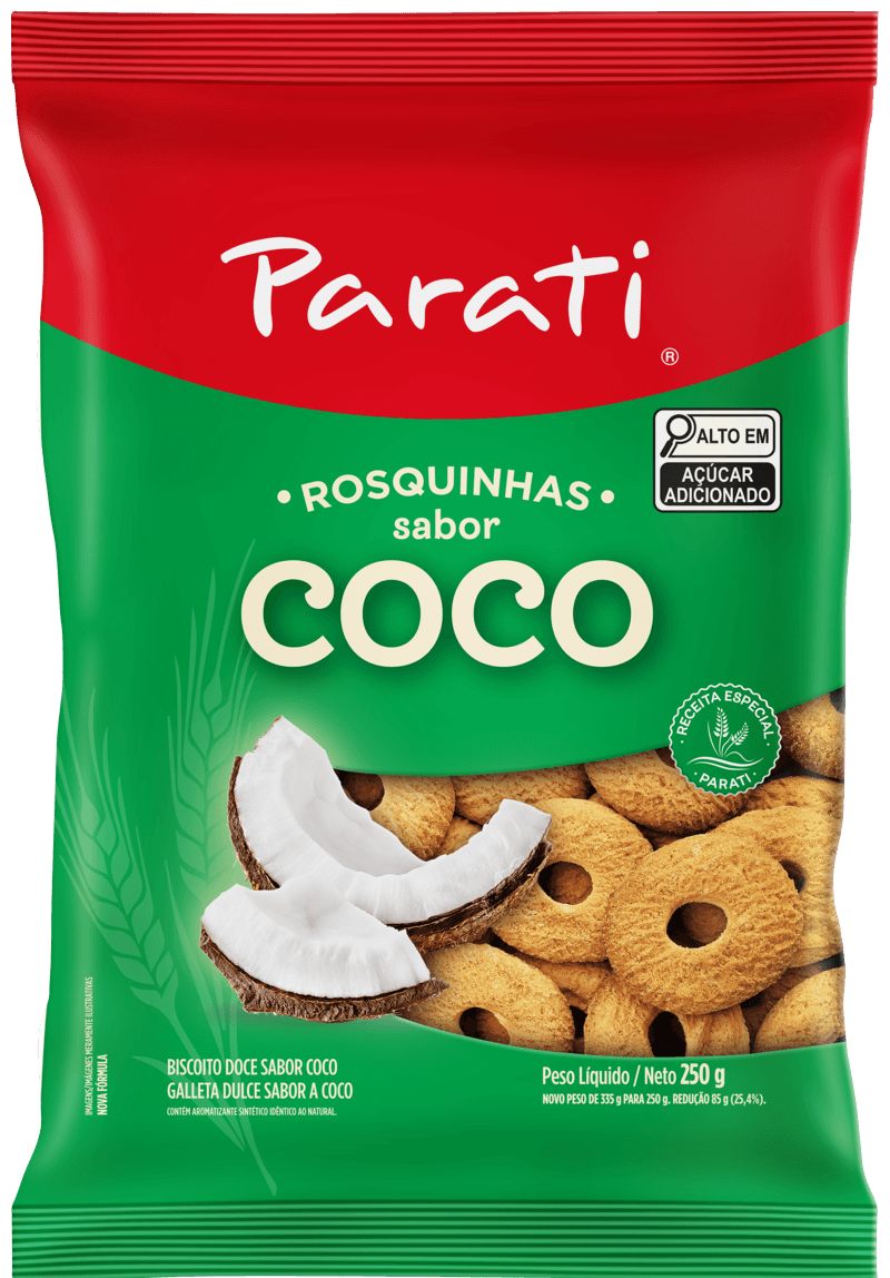BISC ROSCA PARATI 250G COCO