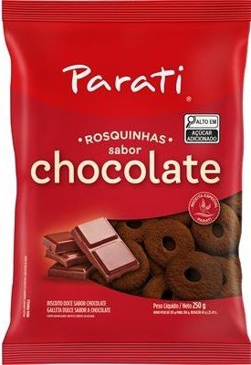 BISC ROSCA PARATI 250G CHOCOLATE