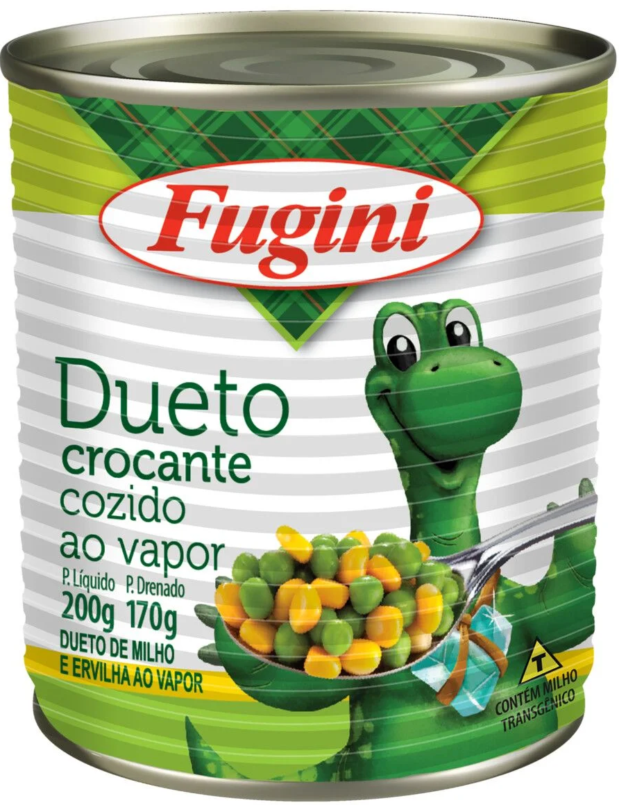 DUETO CROCANTE AO VAPOR FUGINI 170G LATA