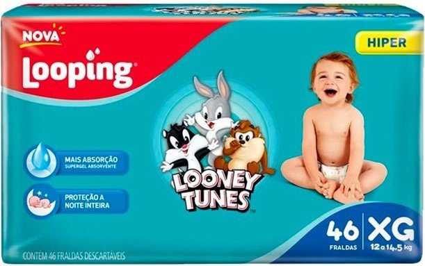 FRALDA LOOPING HIPER XG C/46