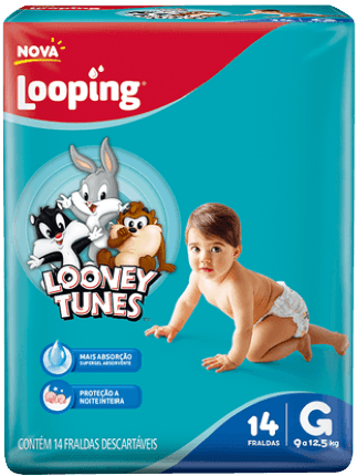 FRALDA LOOPING JUMBINHO G C/14