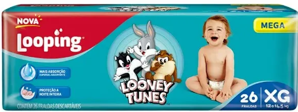FRALDA LOOPING MEGA XG C/26