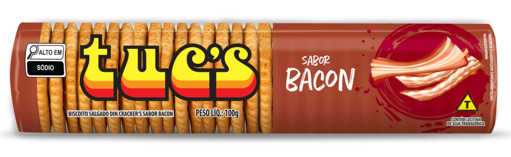 BISC SALGADO TUC'S 100G BACON