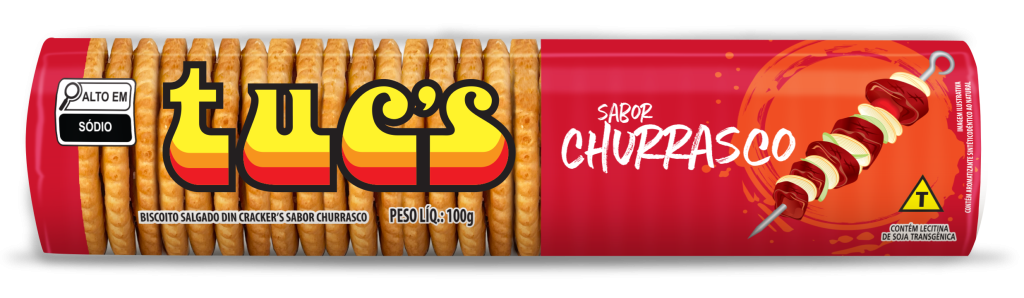 BISC SALGADO TUC'S 100G CHURRASCO