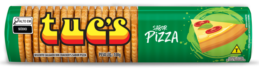 BISC SALGADO TUC'S 100G PIZZA