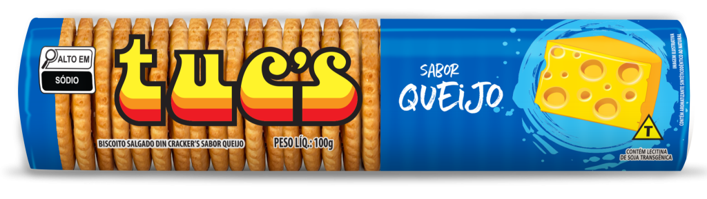 BISC SALGADO TUC'S 100G QUEIJO