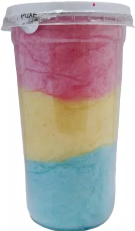 ALGODAO DOCE 20G AMERICANO AMARELO/AZUL/ROSA