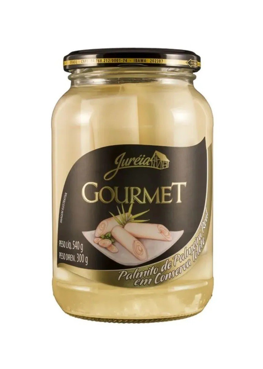  PALMITO TOLETE GOURMET JUCARA 300GR JUREIA