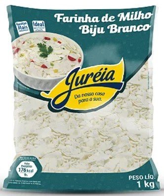 FARINHA DE BIJU BRANCO 1KG JUREIA