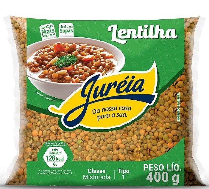 LENTILHA 400GR JUREIA