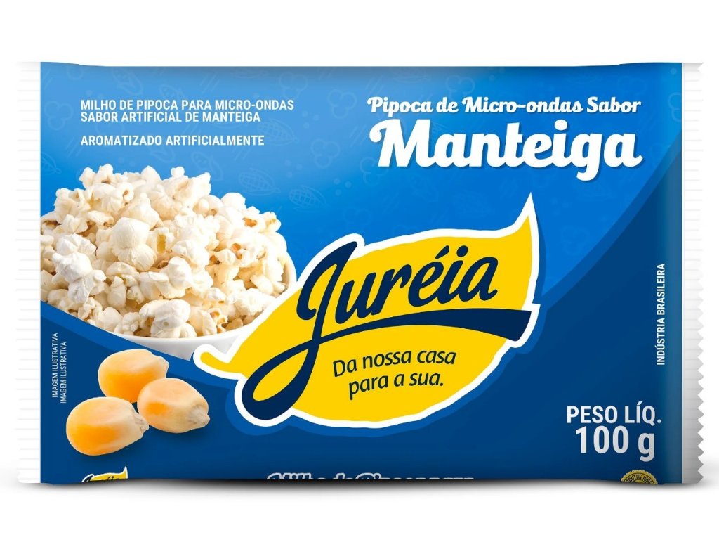 PIPOCA MICRO MANTEIGA 100G JUREIA