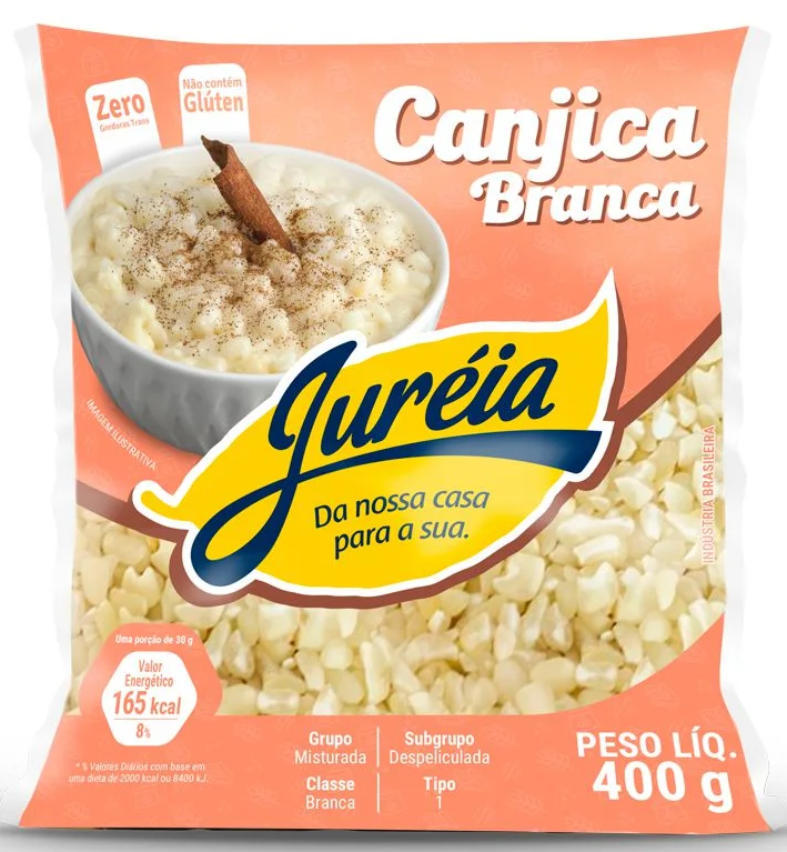CANJICA BRANCA 400GR JUREIA