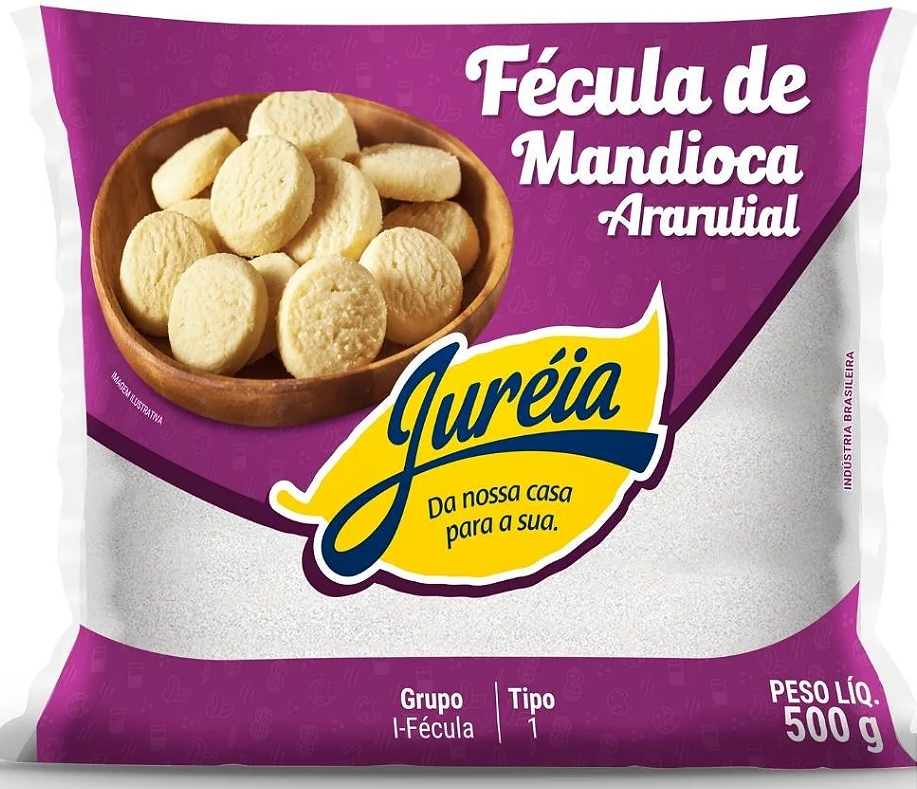 FECULA DE MANDIOCA ARARUTIAL 500GR JUREIA
