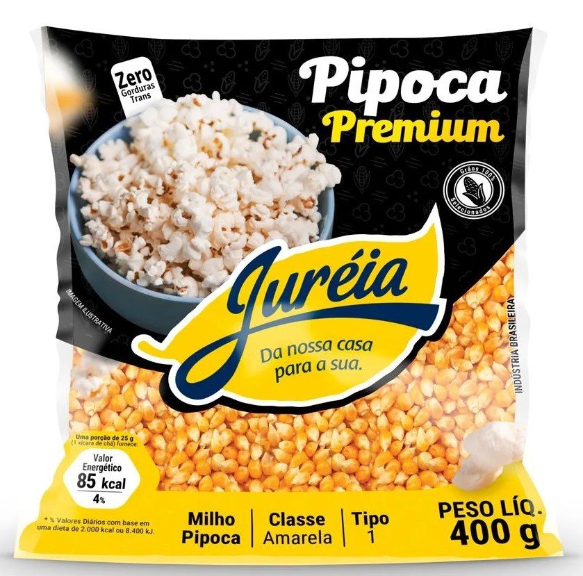 PIPOCA PREMIUM 400GR JUREIA