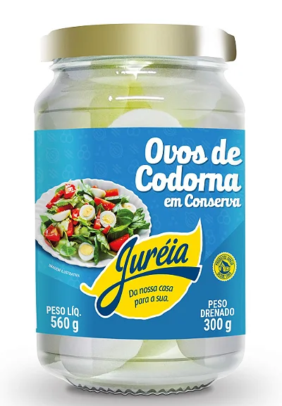  OVO CODORNA - NAC 300GR JUREIA