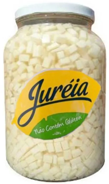 PALMITO PICADO PUPUNHA 1,8KG JUREIA