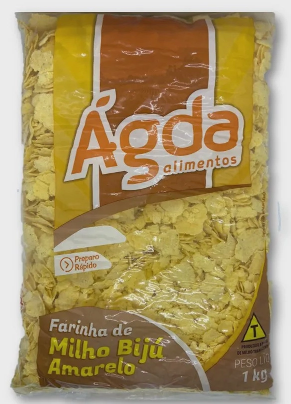 FARINHA DE BIJU AMARELA 1KG AGDA