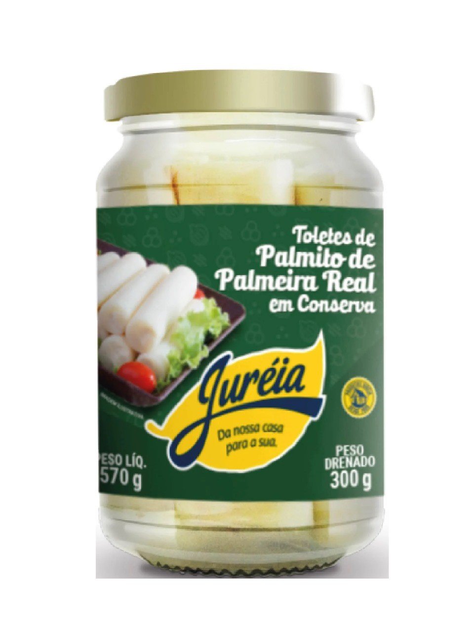 PALMITO TOLETE PAL. REAL 300GR JUREIA