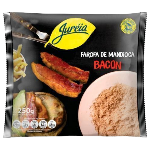FAROFA DE MANDIOCA JUREIA 250G BACON